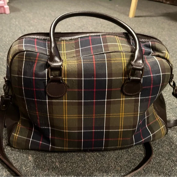 Barbour Plaid Tote Bag - Picture 6 of 12